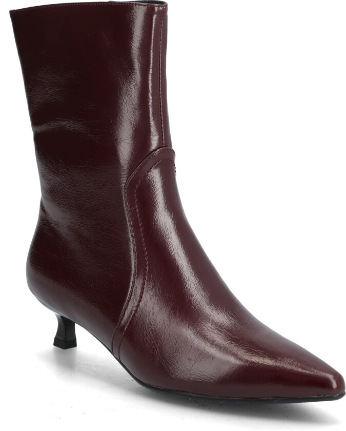Biajessica Zip Boot Faux Leather - Burgundy - 39