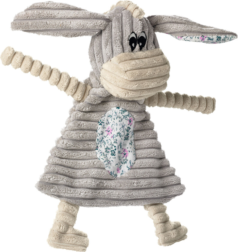 HUNTER Hundeleke Huggly Blanket Esel - L 25 x B 23 x H 8 cm