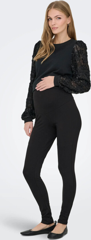 Olmlovely Life New Leg 2Pck Aop Jrs Noos - Black - XS