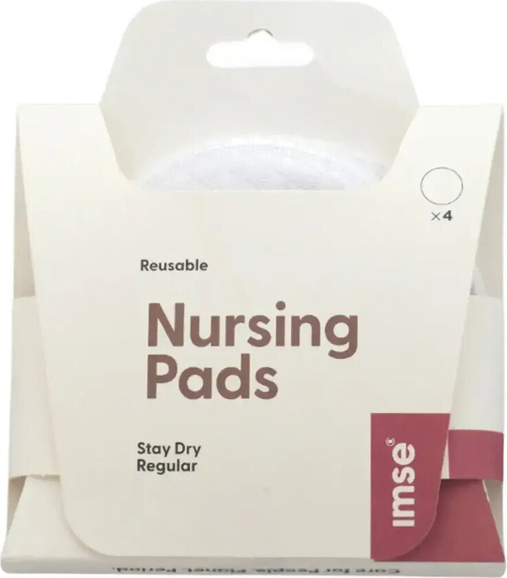 Nursing Pads Stay Dry, Regular 2-Pairs - White - ONE SIZE