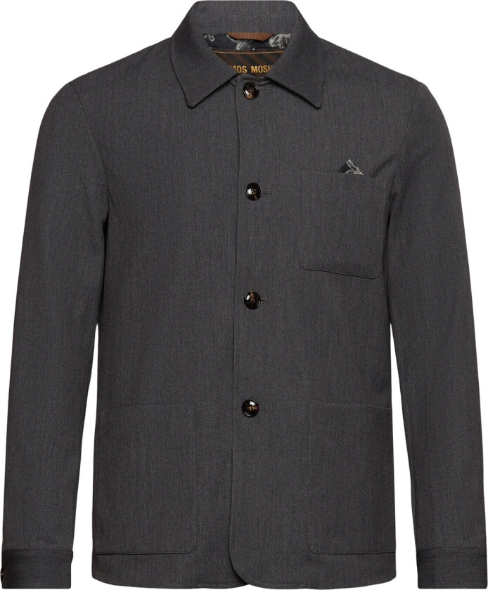 Mmgconor Twill Jacket - Grey - 46