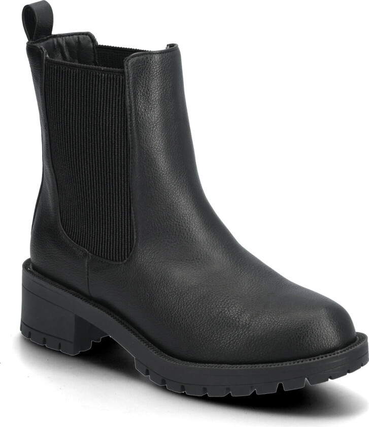 Biapearl Mid Chelsea Boot Faux Leather - Black - 37