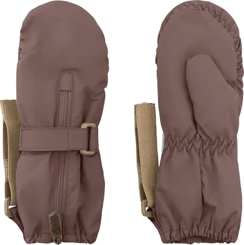 Matcesar Fleece Lined Mittens - Purple - 12/18M