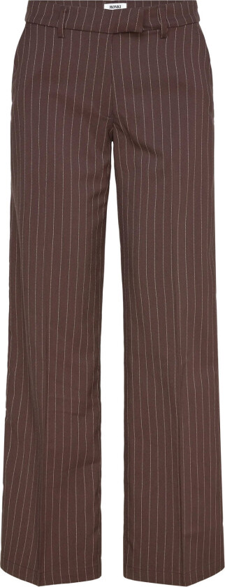 Low Rise Twill Suiting Trousers - Brown - 36