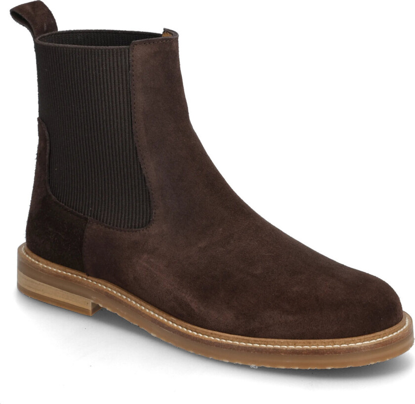 Booties - Flat - With Elastic - Brown - 39.5