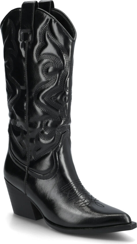 Biajody Western Boot Faux Leather - Black - 39