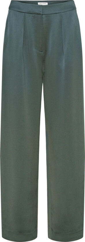 Inga Straight-Fit Satin Trousers