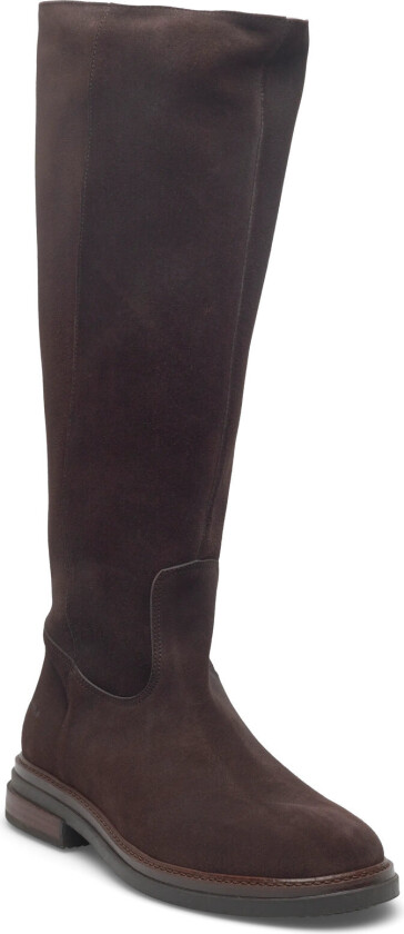 Booties - Flat - With Zipper - Brown - 39