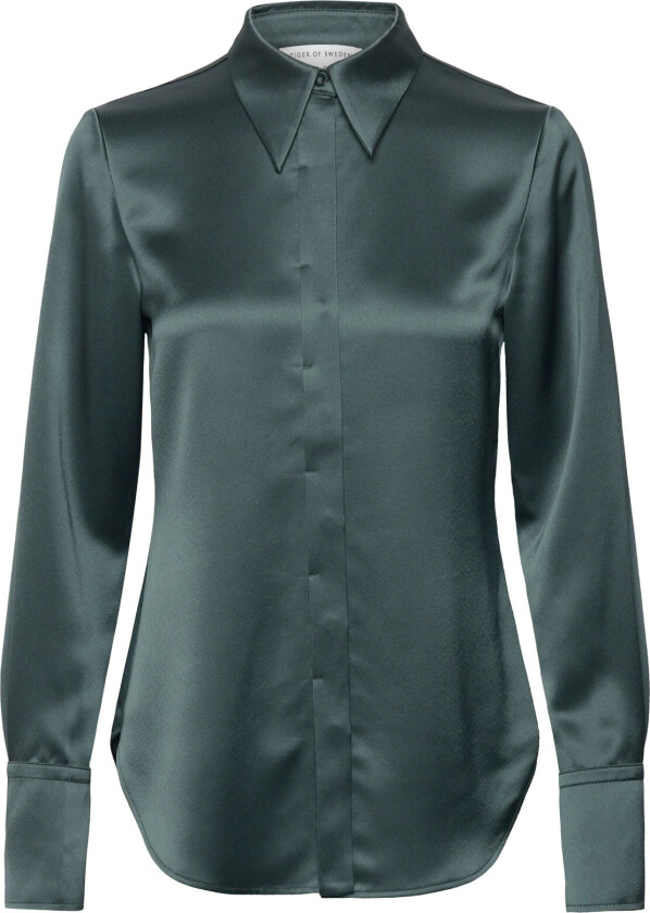 Daphne Regular-Fit Satin Shirt