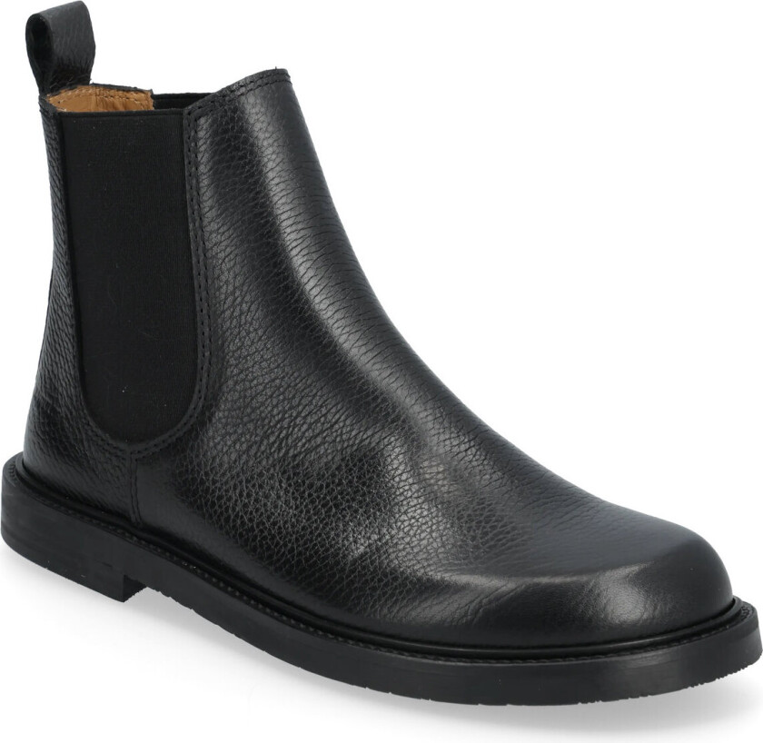 Booties - Flat - With Elastic - Black - 37.5