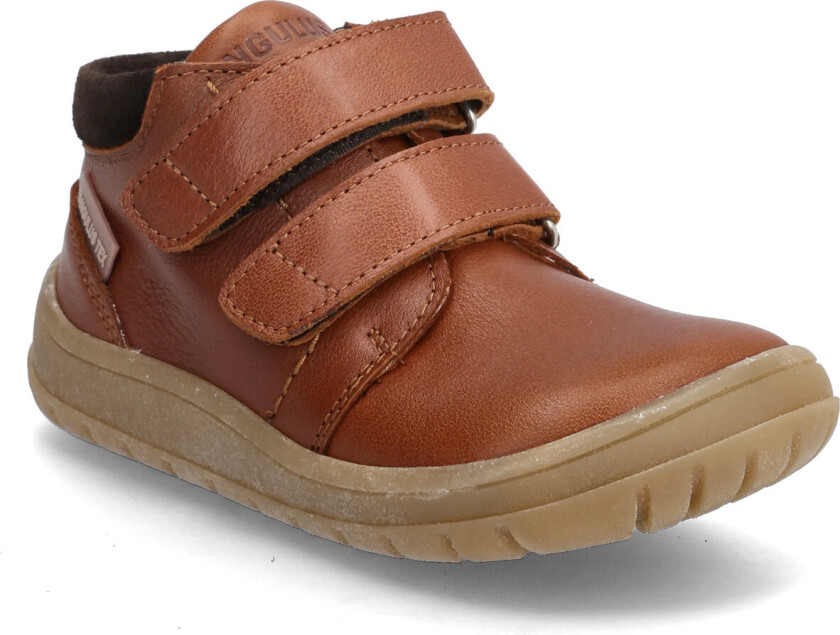 Shoes - Flat - With Velcro - Brown - 24