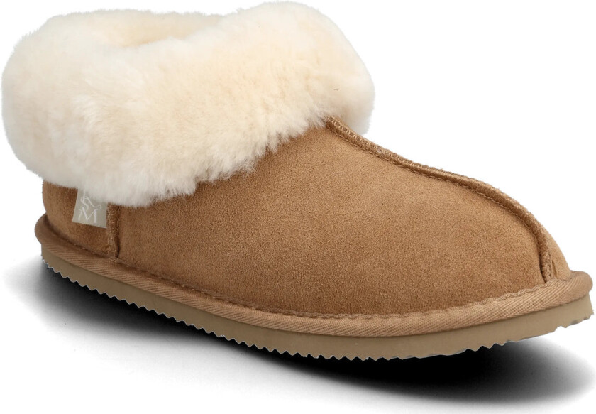 Rhevelyn Leather Closed Ankle Slipp 41 Beige 41
