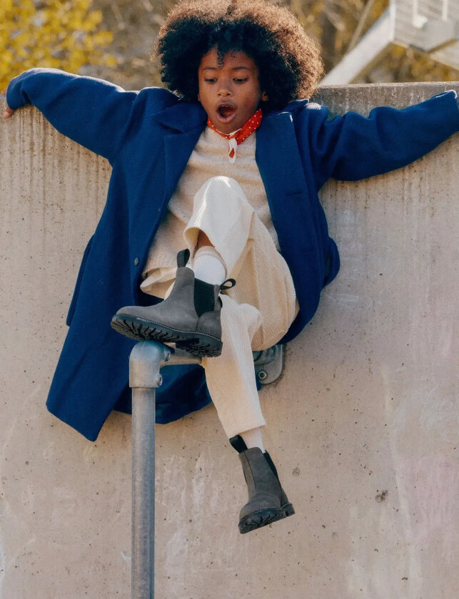 Booties - Flat - With Elastic - Khaki green - 35