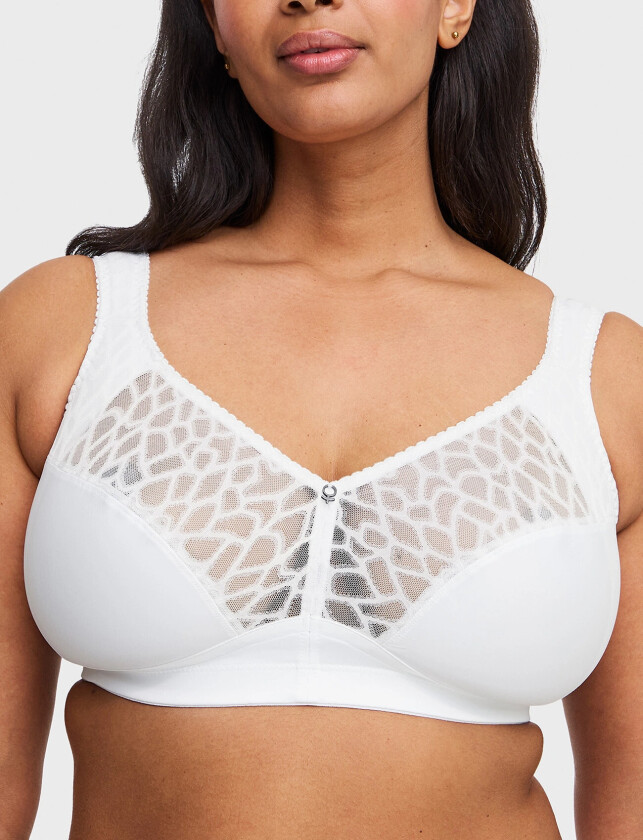 Lovely Lilly Soft Bra - White - B x 95