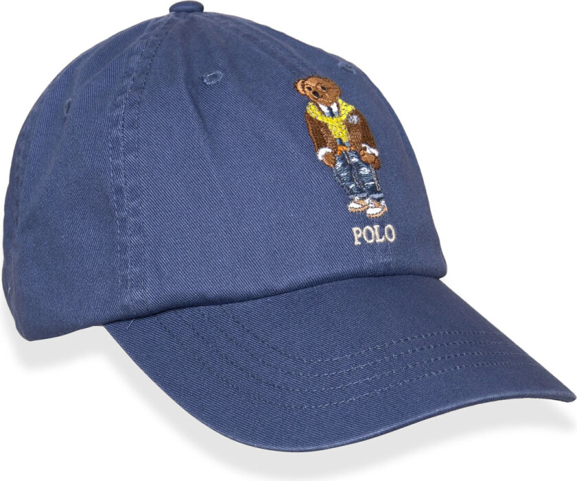 Polo Bear Twill Ball Cap - Blue - ONE SIZE