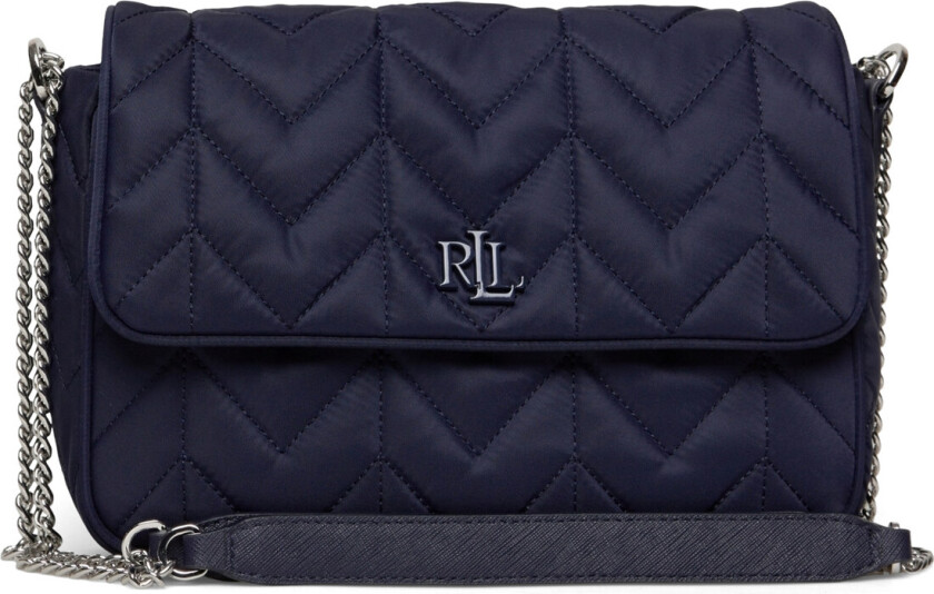 Quilted Medium Stevie Messenger Bag - Navy - ONE SIZE