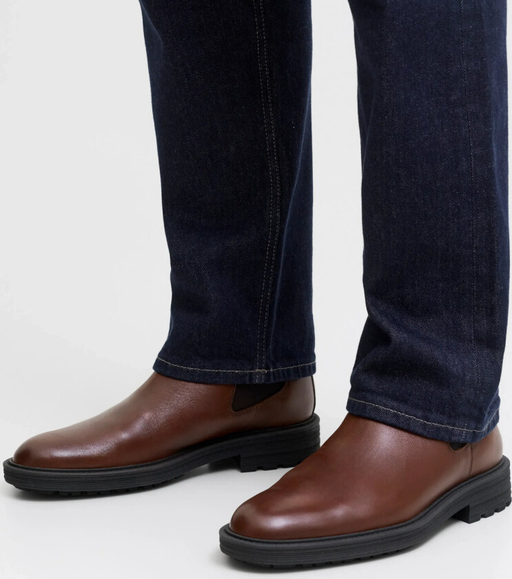 Jfwhoskins Leather Chelsea Sn - Brown - 41