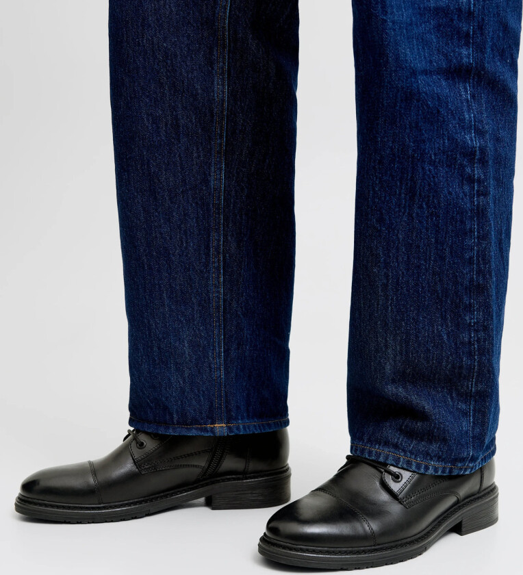 Jfwwentworth Leather Boot Ln - Black - 43