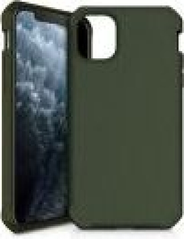 ITSKINS APXM-SPBIO-KAKI, Rund (shell case), Apple, iPhone XS Max, 16,5 cm (6.5), Grønn, Khaki