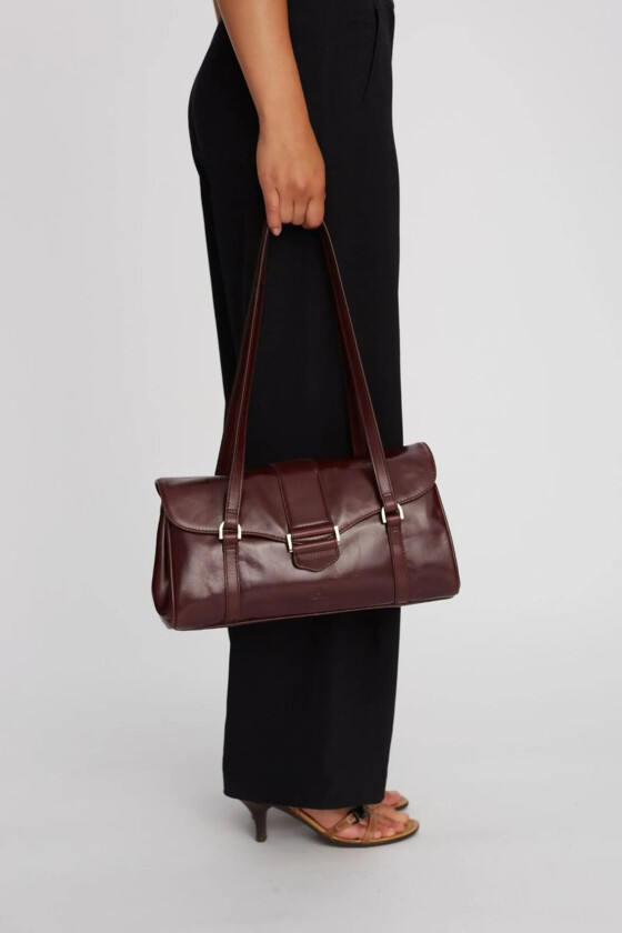 Salerno Handbag Megan - Burgundy - ONE SIZE