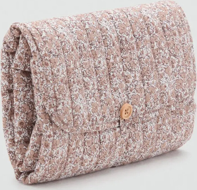 Floral Travel Changing Mat - Pink - ONE SIZE