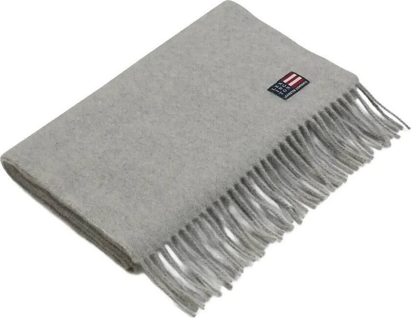 Recycled Wool Blend Scarf - Grey - ONE SIZE