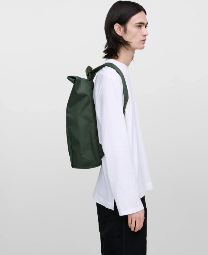 Ground Rolltop Backpack L - Khaki green - ONE SIZE