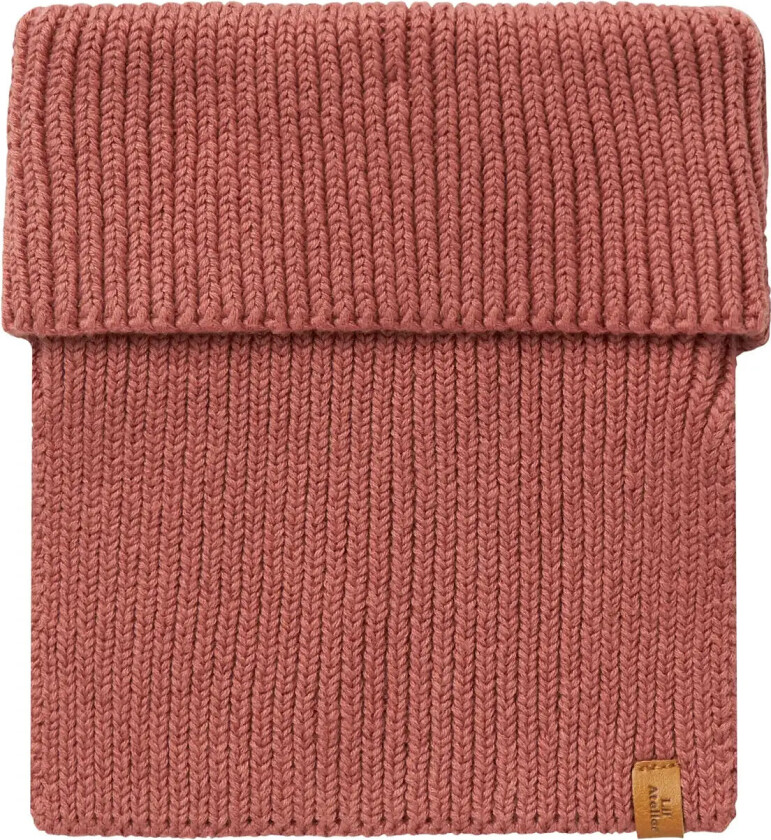 Nmfnalu Knit Tube Scarf Lil - Pink - 49-50