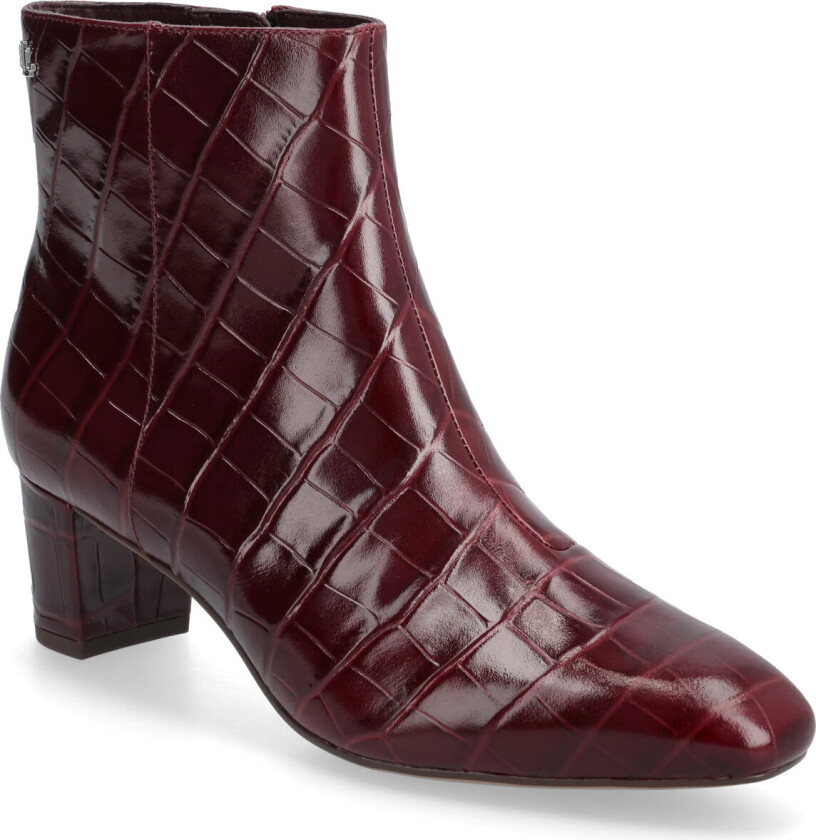 Lrg Glsy Embsd Croc-Demi-Bo-Bte - Red - 37