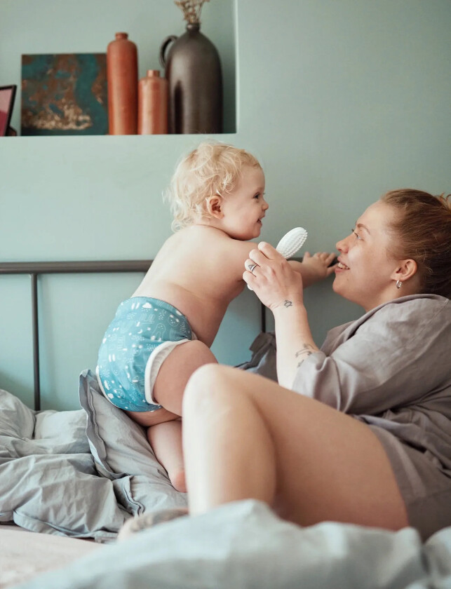 Diaper Cover, S 4-8 Kg, Blue Teddy - Blue - S 4-8KG