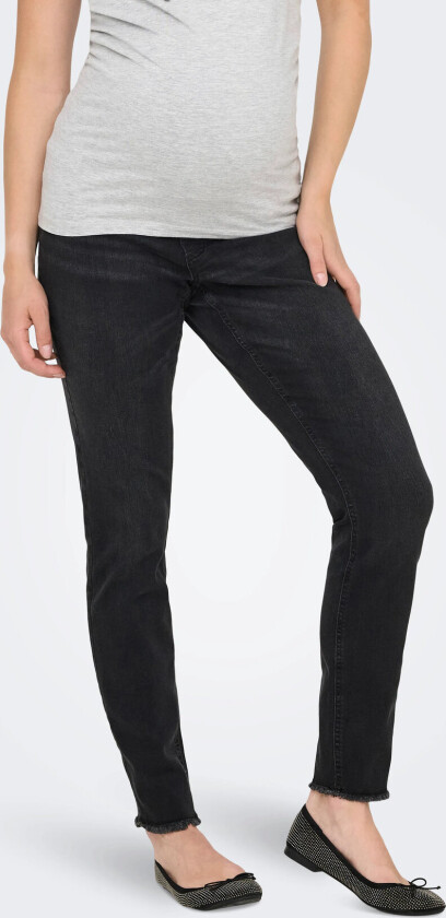 Olmblush Mid Sk Ank Rw Dnm Reabox Noos - Grey - M x 32