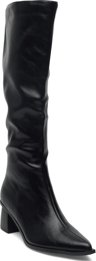 Bialeonora Tall Zip Boot Faux Leather - Black - 41