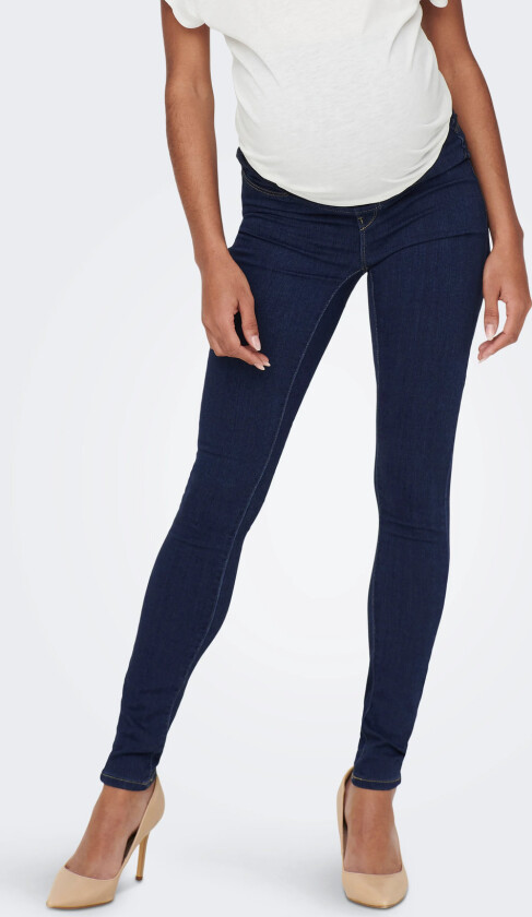 Olmrain Life Reg Sk Jegging Dbd Dnm Noos - Navy - L x 32