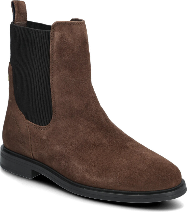 Flag Suede Chelsea Boot - Brown - 39