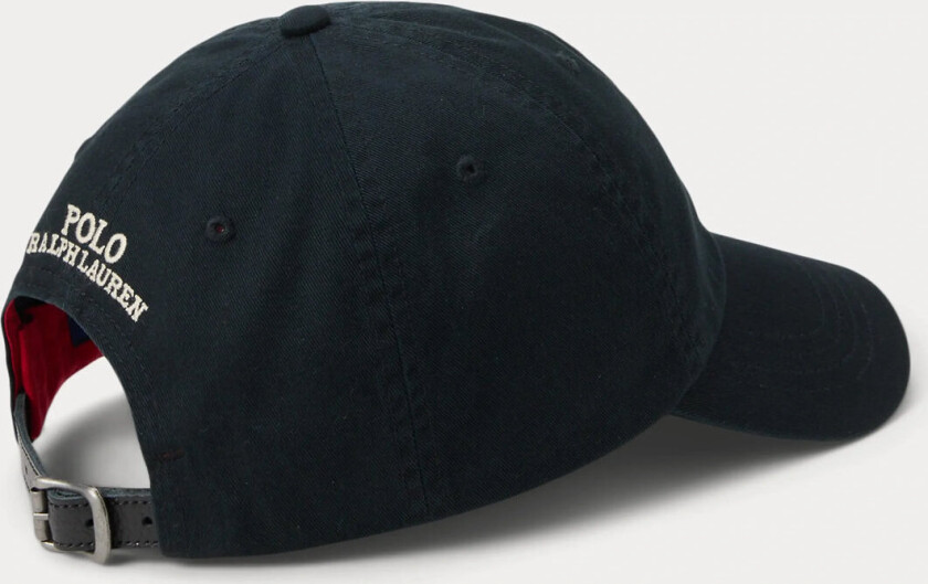 Polo Bear Twill Ball Cap - Black - ONE SIZE
