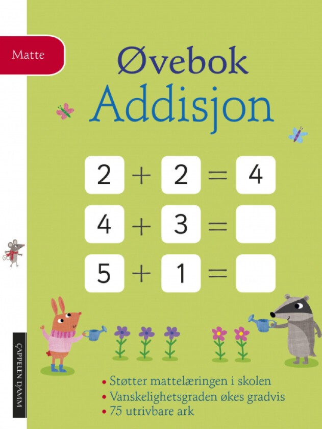 Øvebok. Addisjon