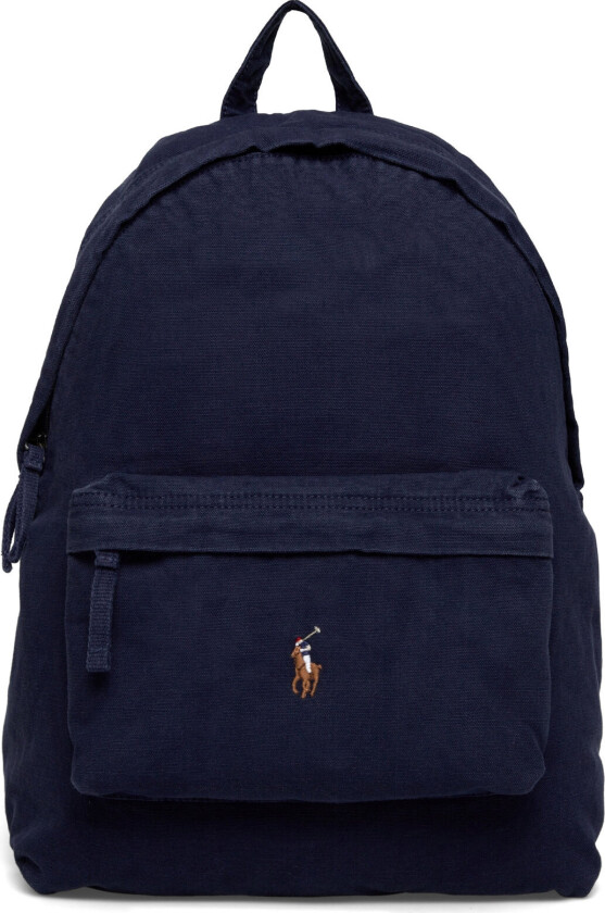 Canvas-Backpack-Bpk-Lrg - Navy - ONE SIZE