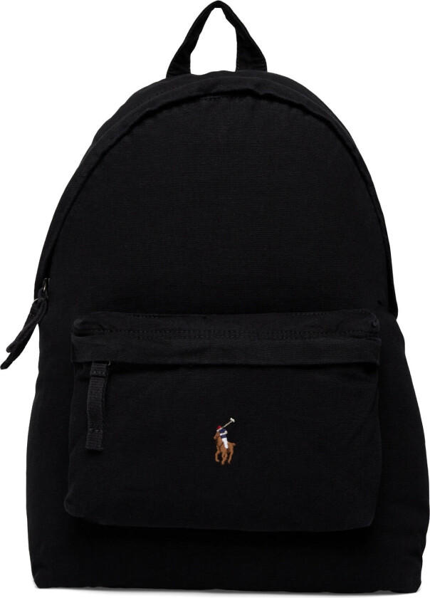 Canvas-Backpack-Bpk-Lrg - Black - ONE SIZE