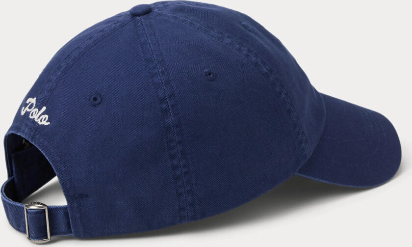 Dog-Embroidered Twill Ball Cap - Navy - ONE SIZE