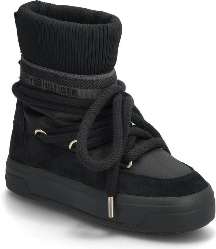 Tommytech Logotape Snowboot Warm - Black - 38