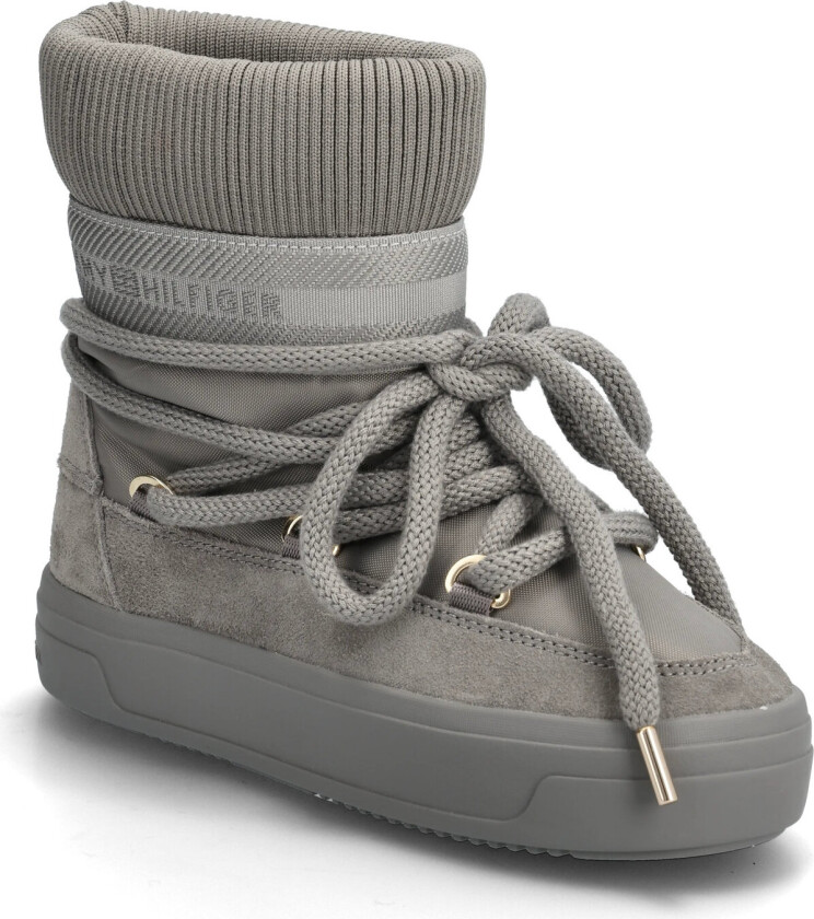 Tommytech Logotape Snowboot Warm - Grey - 36