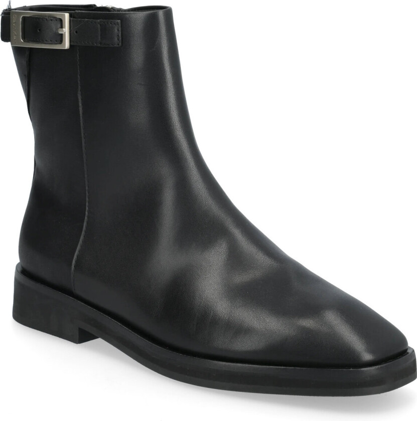 Formal Ankle Boot W/ Buckle - Black - 37