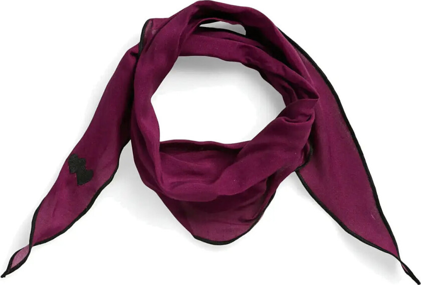 Pcnanina Small Scarf Bc Pp - Burgundy - ONE SIZE