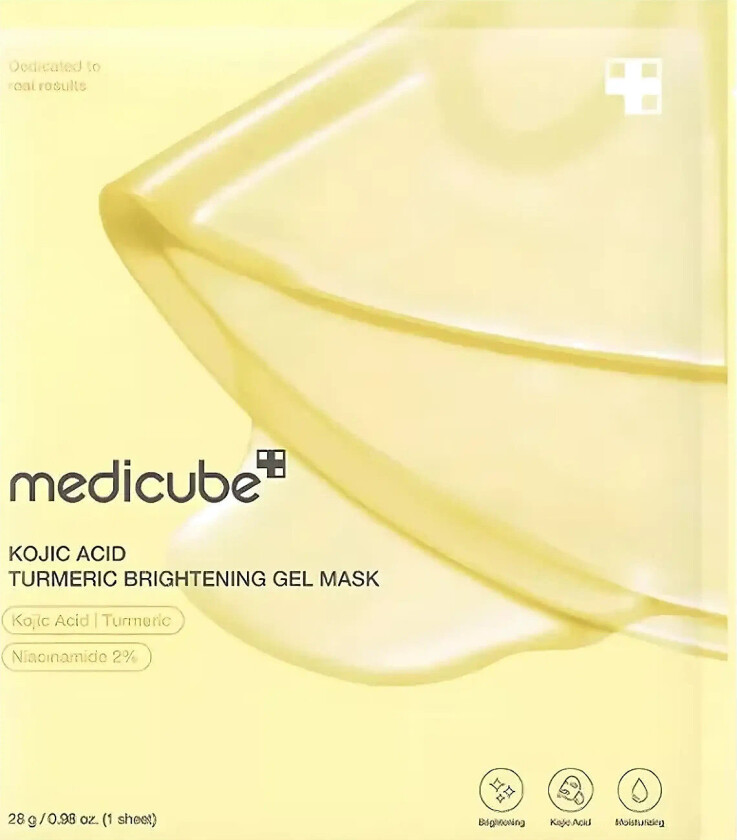 Kojic Acid Turmeric Brightening Gel Mask - Nude - 1 PCS