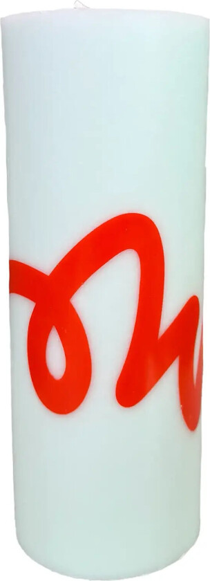Bilde av Pillar Candle, Mint/Red - Blue - Ø 7.8 CM