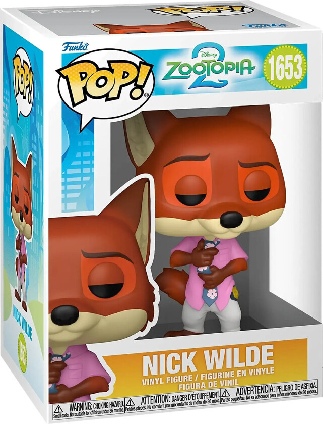 Pop Vinyl Zootopia 2 - Pop 2 - Orange - ONE SIZE