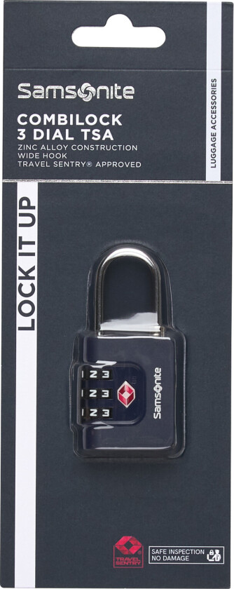 Bilde av Combilock 3 Dial Tsa - Navy - ONE SIZE