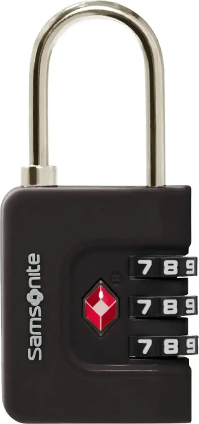 Combilock 3 Dial Tsa - Black - ONE SIZE