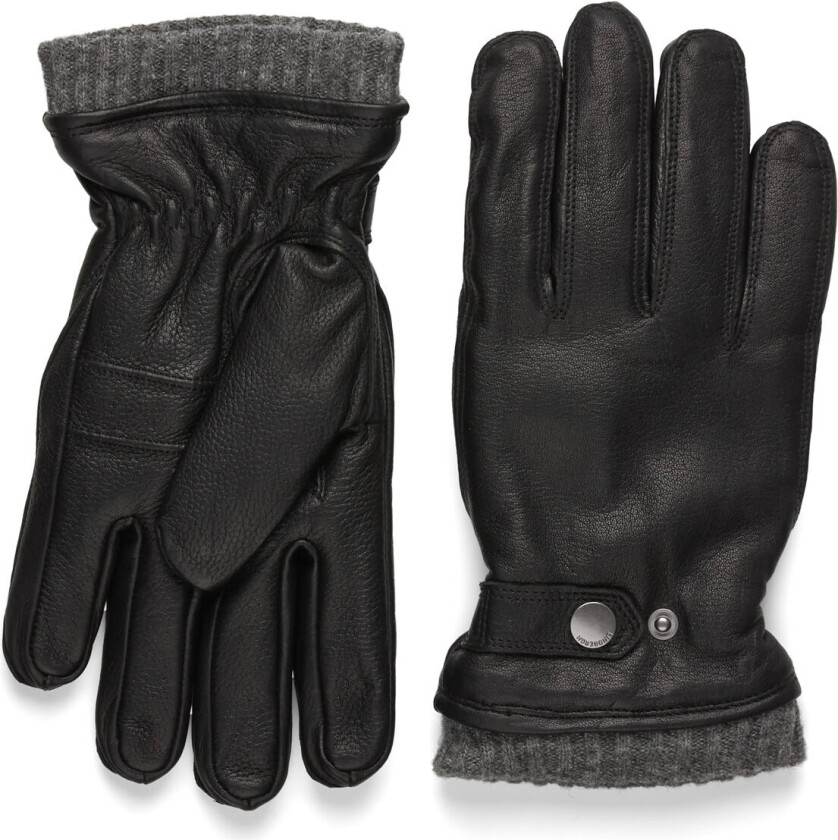 Soft Leather Gloves W?. Primaloft P - Black - M