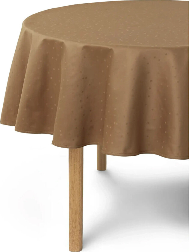 Confetti Damask Table Cloth - Beige - Ø 200 CM